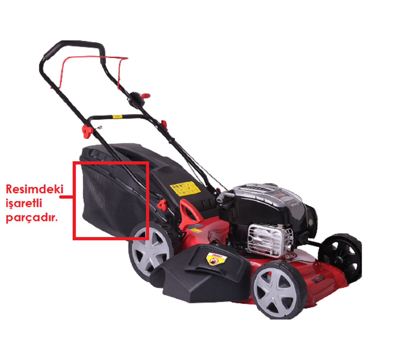 Goldmoto WR51 Çim Sepet Filesi 51cm Orjinal