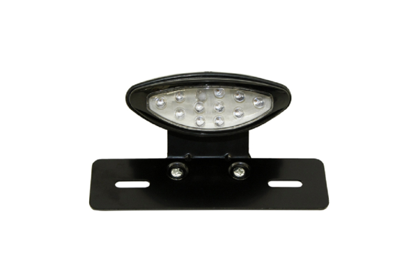 Motosiklet Ünversal Stop Ledli Siyah Deltaforce