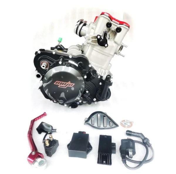 Zongshen ZS450 Komple Motor 4 Subaplı (Beyin + Tesisat + Kollar + Karbüratör Dahil)