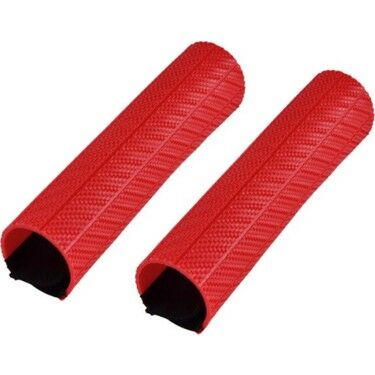 Enduro - Motocross Ön Amortisör Kaval Koruma Lastik Kırmızı 25cm Renixpart