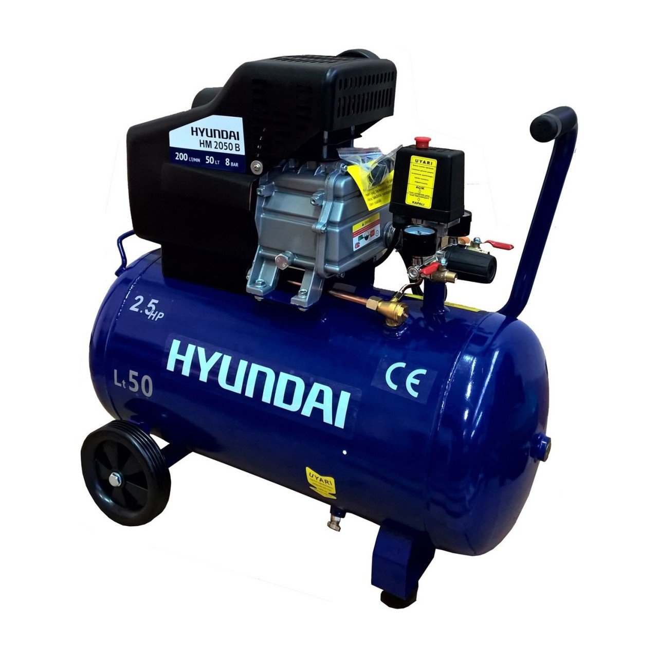 Hyundai Hm2050b Hava Kompresörü 50 Litre