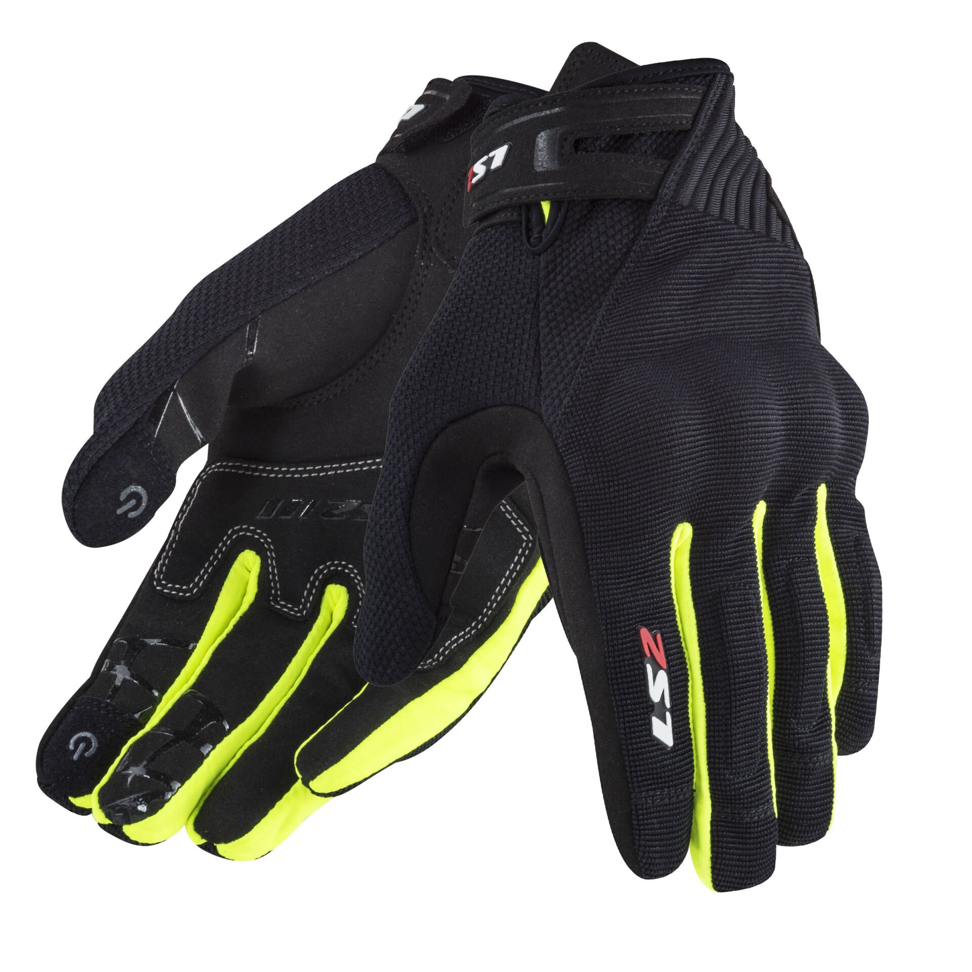 LS2 Dart 2 Eldiven Siyah-Neon Sarı Beden: M