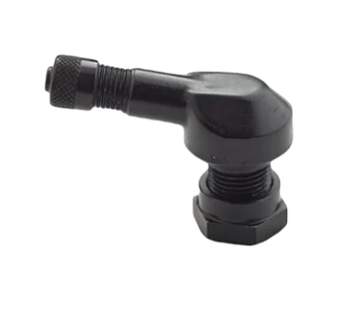 Motosiklet Açılı Sibop Eğri Somunlu Siyah Adet Renixpart