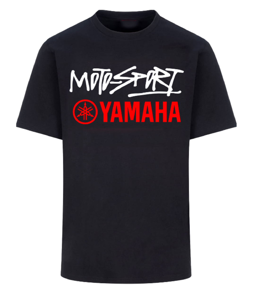 Motosiklet T-Shirt YAMAHA MOTOSPORT Siyah Beden:M MTS