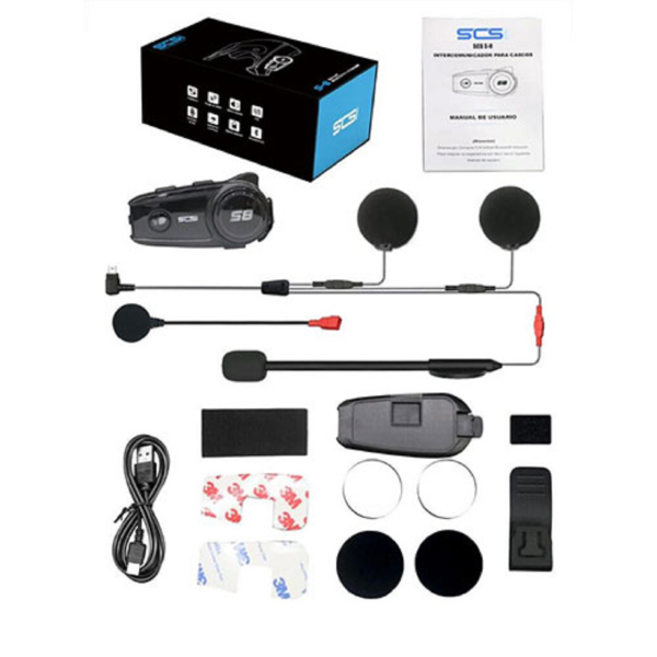 SCS S8 Bluetooth ve İntercoom Motosiklet