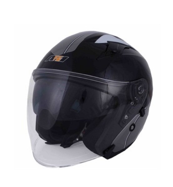 Motosiklet Kask Çenesiz Yazlık Siyah Beden:s Ce Belgeli Monero
