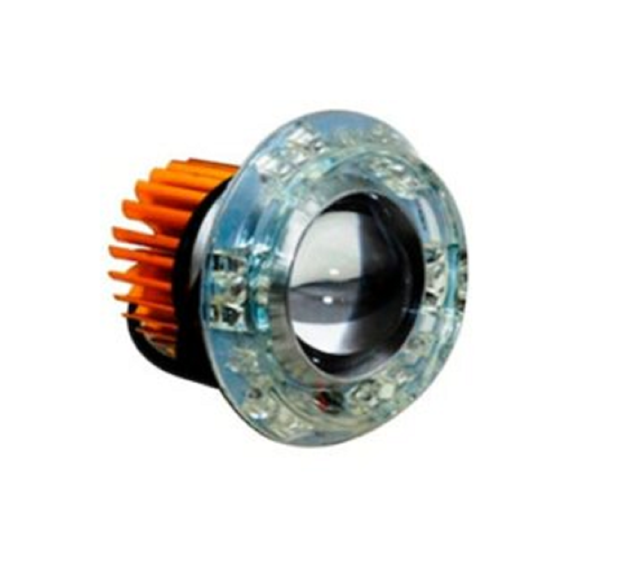 Motosiklet Angel Far Çakarlı Beyaz Xgq-01 Monero