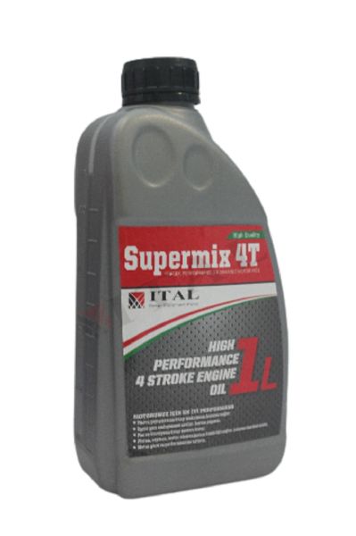 Motor Yağı 4 Zamanlı Supermix 1 Litre İtal