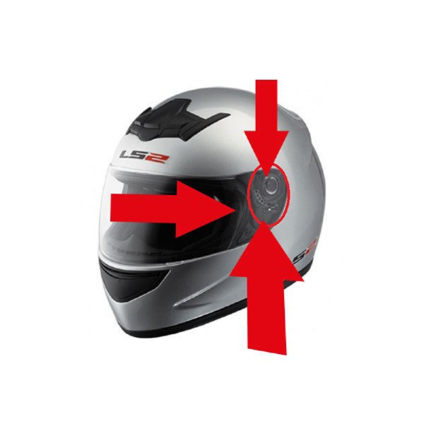 Kask Ff350 Cartoon Yan Kapak Takımı Orjinal