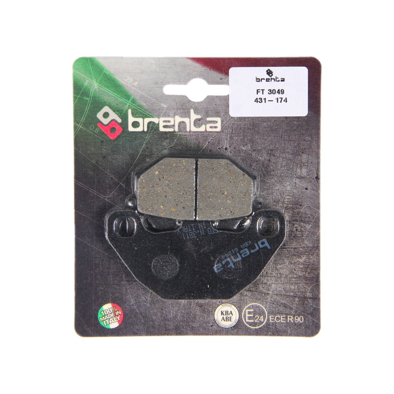 Kymco People-super9/sym Joyrıde Fren Balatası Disk Organik Brenta