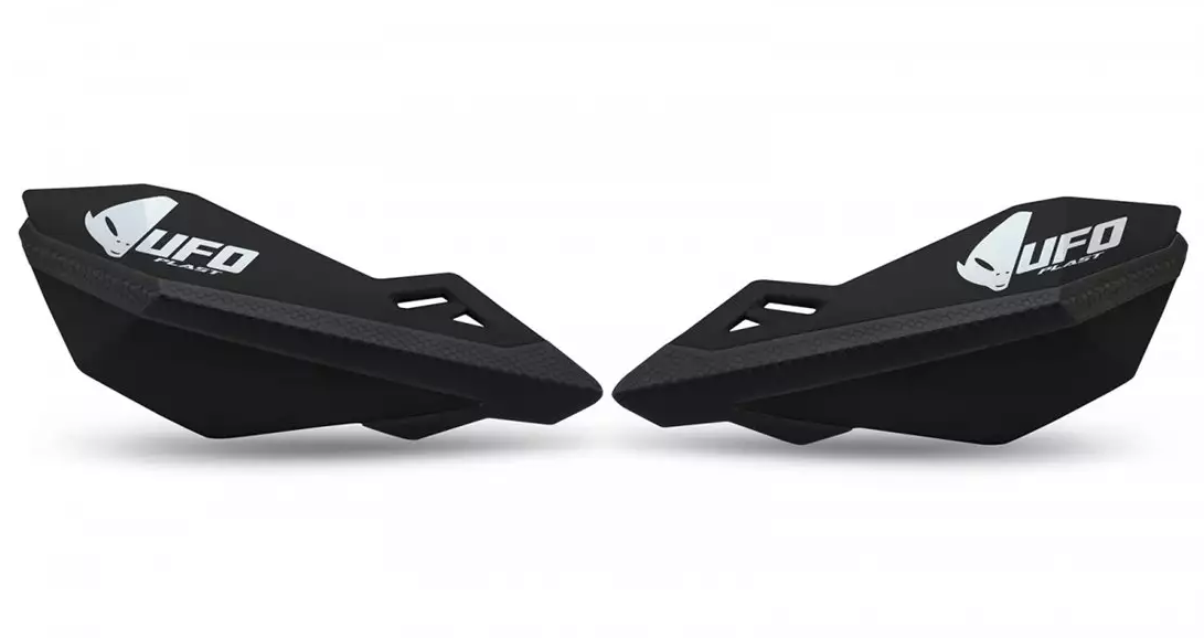 Motosiklet Elcik Koruma Siyah Yaprak Modeli UFO