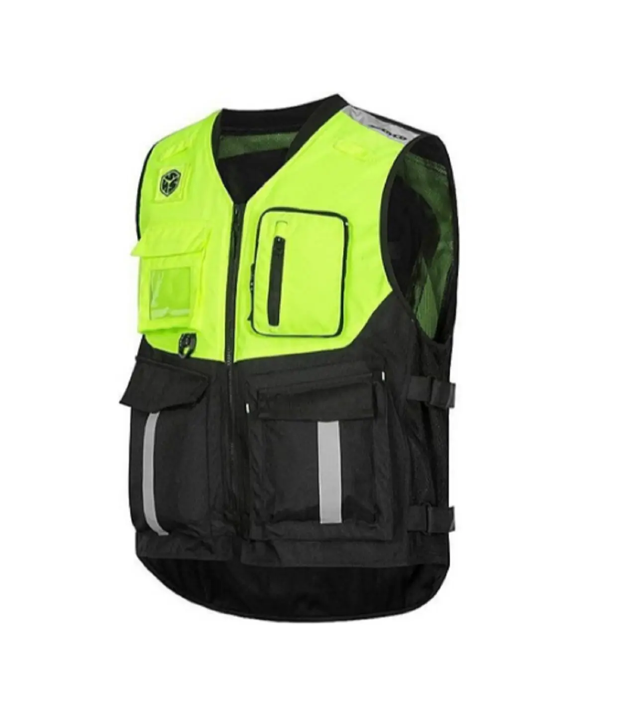 Motosiklet Yelek JK-116 Neon Sarı Beden: XXL SCOYCO