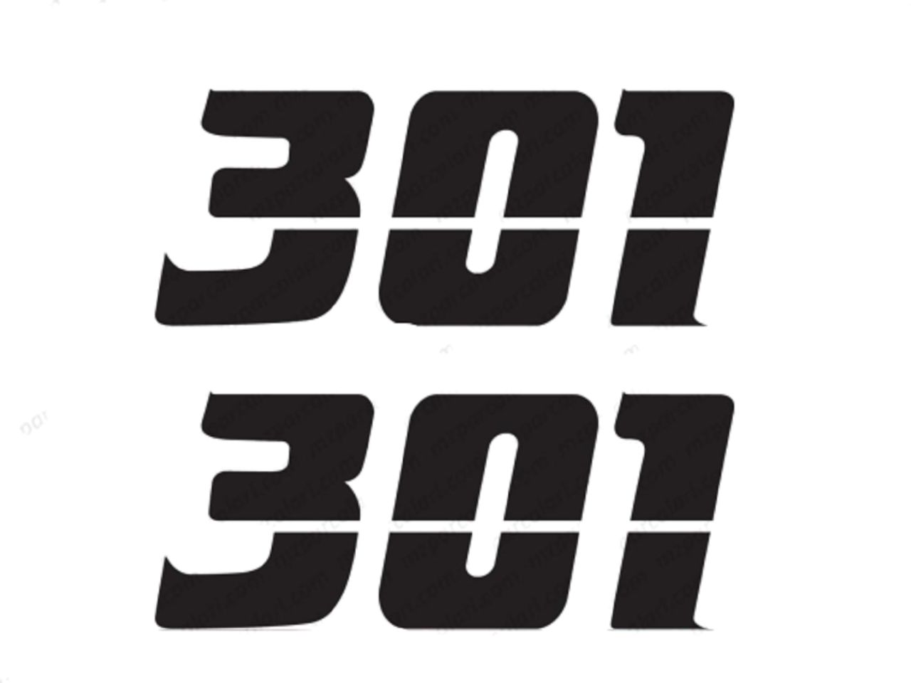 Mz Yazı Yan Kapak ''301'' Arması Orjinal