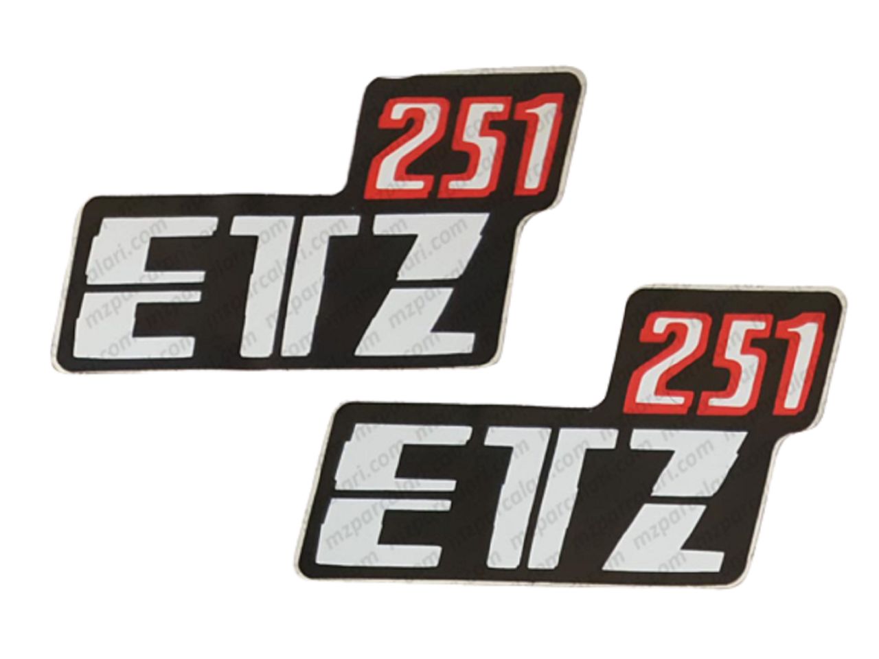 Mz Yazı Yan Kapak ''etz 251'' Arması Orjinal