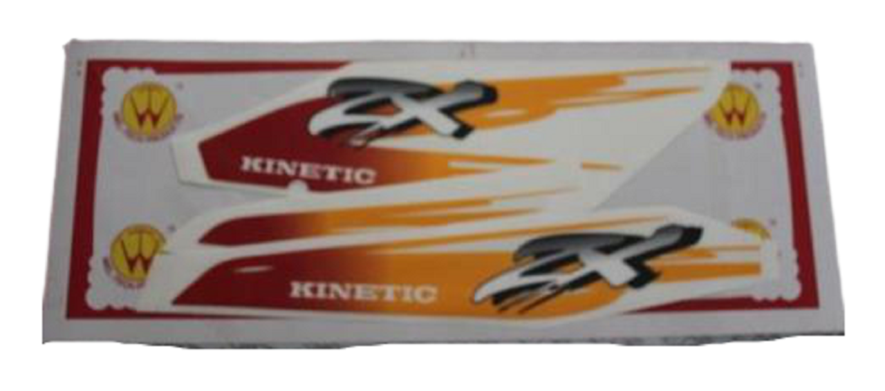 Honda Kinetik Nh100 Yazı Takımı Orjinal