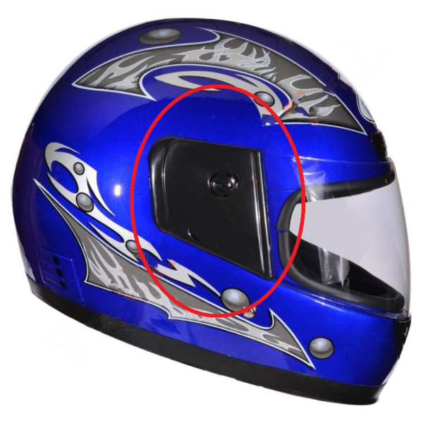 Kask Yan Kapak Sağ 804 Prc