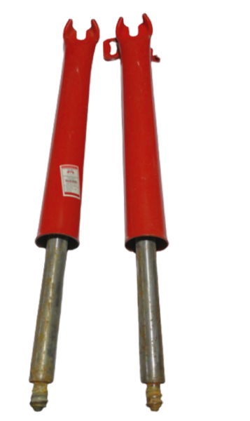 Mobylette Super 51 Ön Amartisör Kolları Takım Kırmızı Orjinal