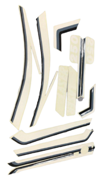 Jawa Laser 250 Ym Yazı Takımı Gri Orjinal