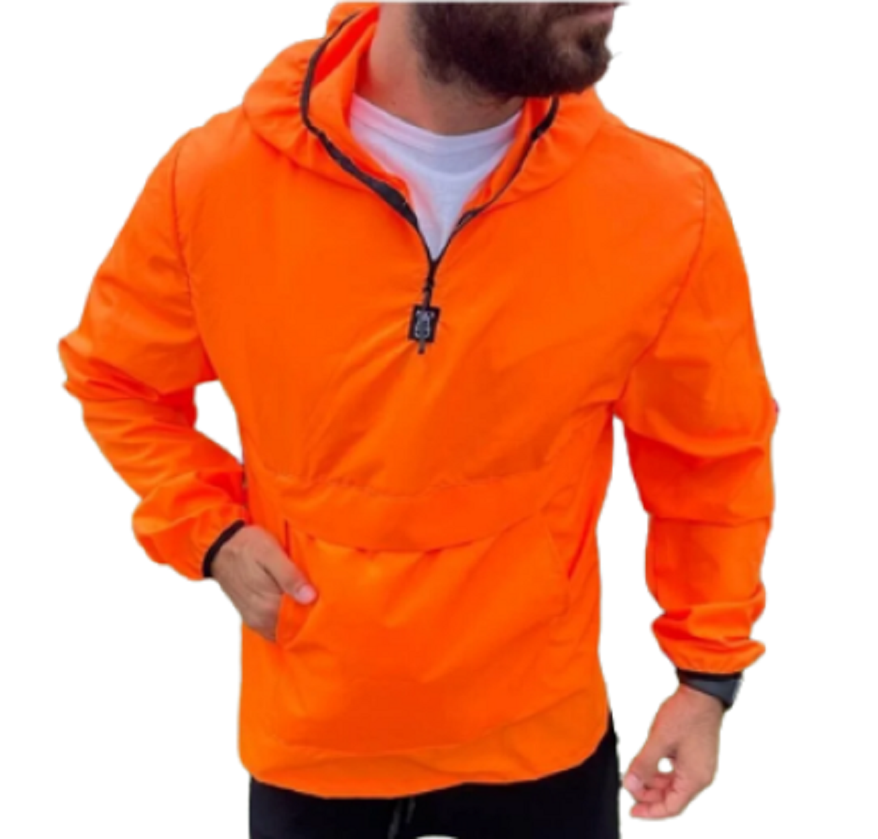 Motosiklet Yağmurluk Panço Modeli Turuncu Beden: XL Empar