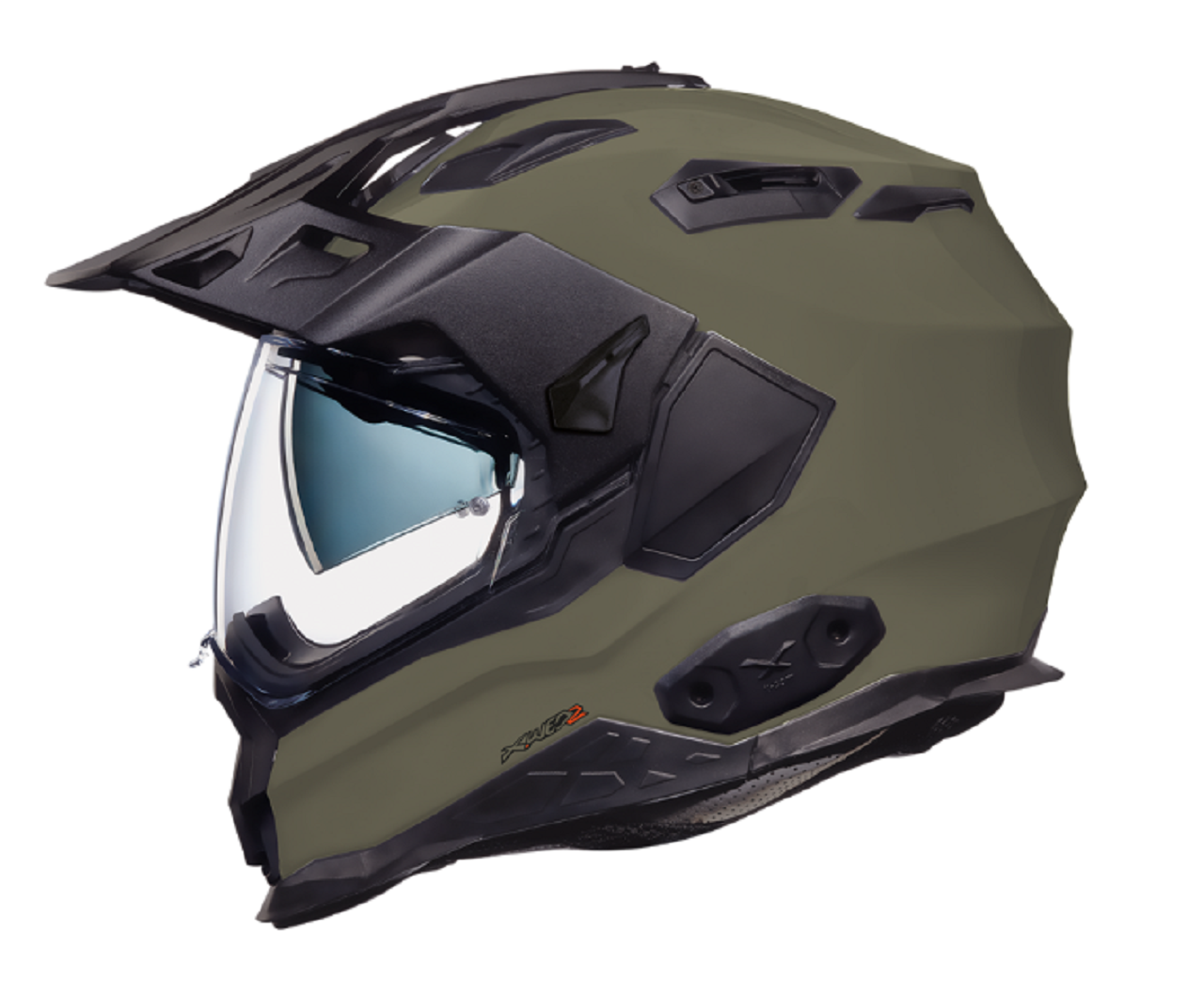 Motosiklet Kask X-WED 2 Mat Yeşil Beden: L NEXX