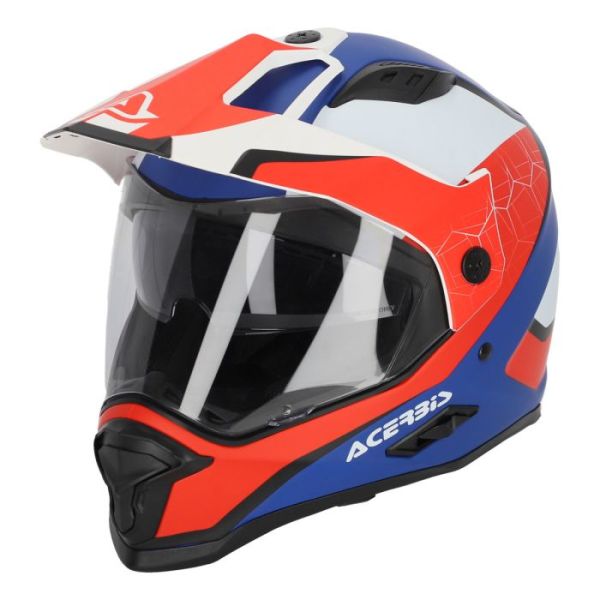 Acerbis Reactive 22-06 Kask Kırmızı-Mavi Beden:S