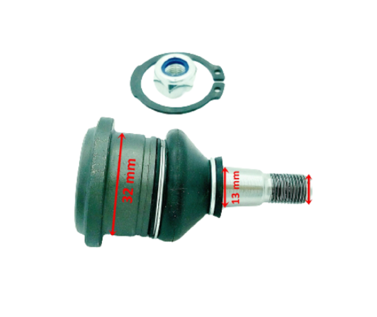 Atv Serisi LX200 Alt-Üst Rotil Büyük Sekmanlı 20312 10-13-32 mm + Empar