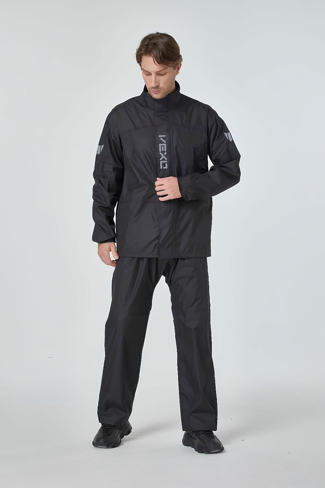 Vexo Hurricane Yağmurluk Siyah Beden: 5XL