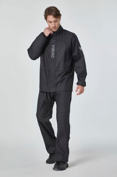 Vexo Hurricane Yağmurluk Siyah Beden: 5XL
