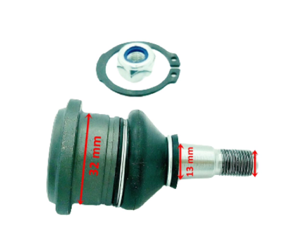 Atv Serisi Alt-Üst Rotil Büyük Sekmanlı 20052 10-13-32-40 mm - Empar