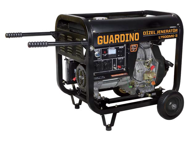 Guardino Lj7500me Monofaze Dizel Jeneratör