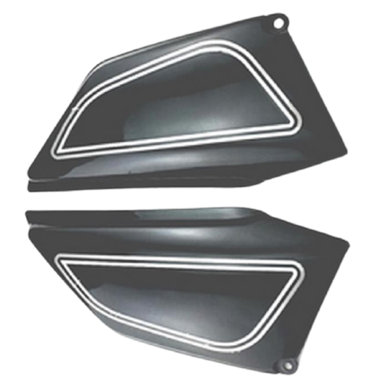 Mondial 125kt Yan Kapak Takımı Siyah Prc