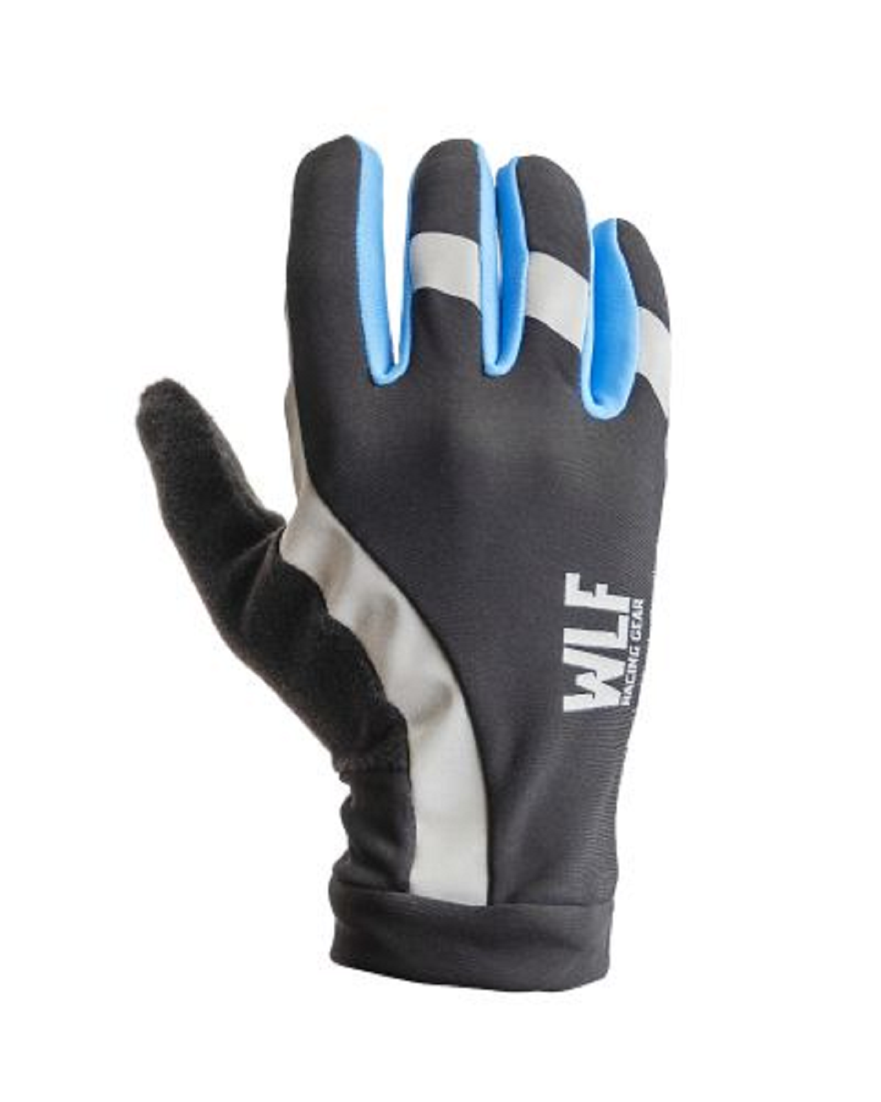 Motosiklet Eldiven MX Serisi Siyah - Mavi Beden:L WLF RACİNG