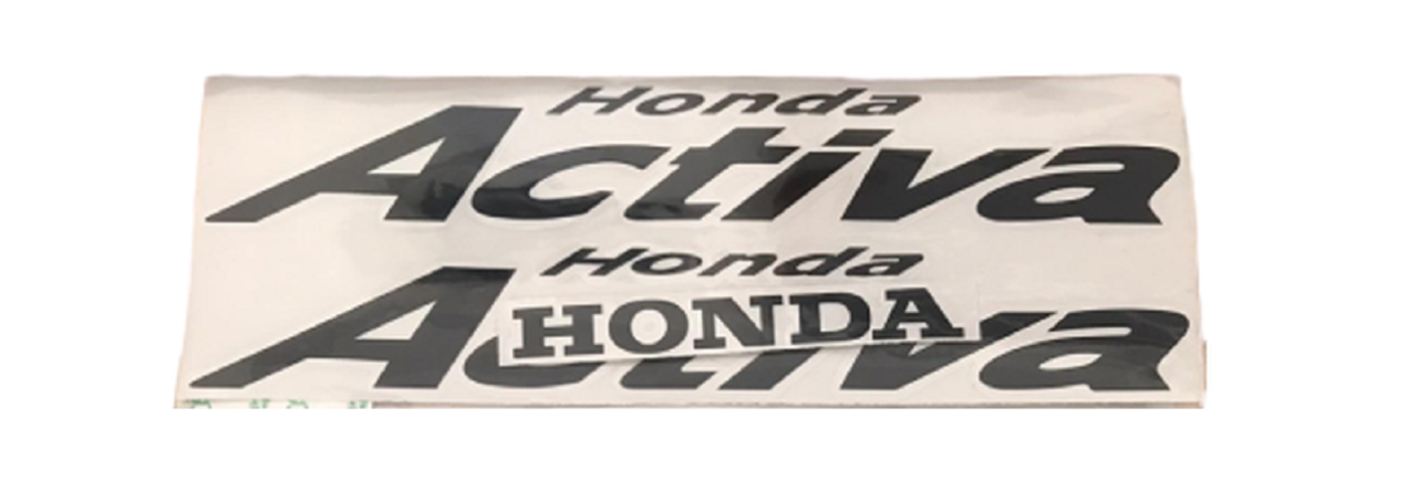 Honda Activa Yazı Takımı Siyah Prc