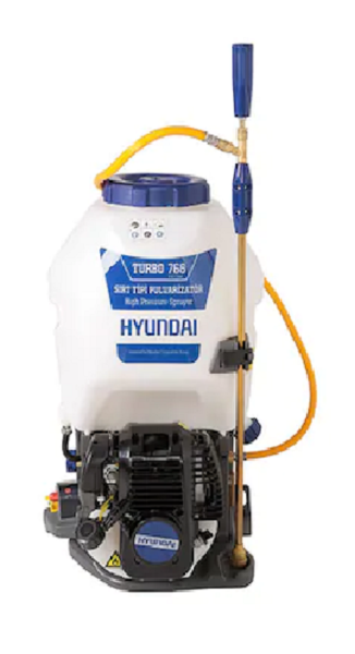 Hyundai 768 4t İlaçlama Makinesi 4 Zamanlı Sırt Tipi