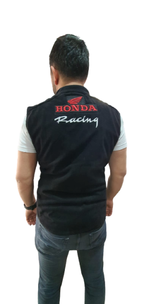Motosiklet Yelek Polar Honda Beden:l Siyah Prosev