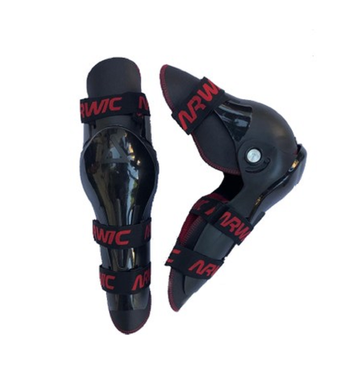 Motosiklet Dizlik Takımı Mafsallı Siyah Arwic