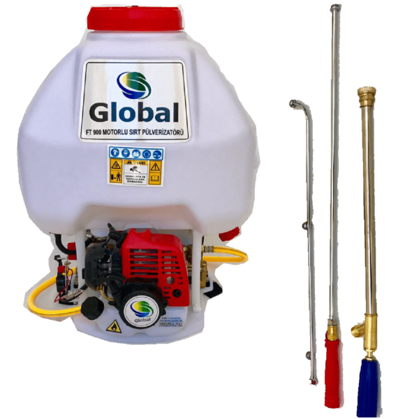 Global FT-900 Motorlu İlaçlama Makinesi 28 Litre