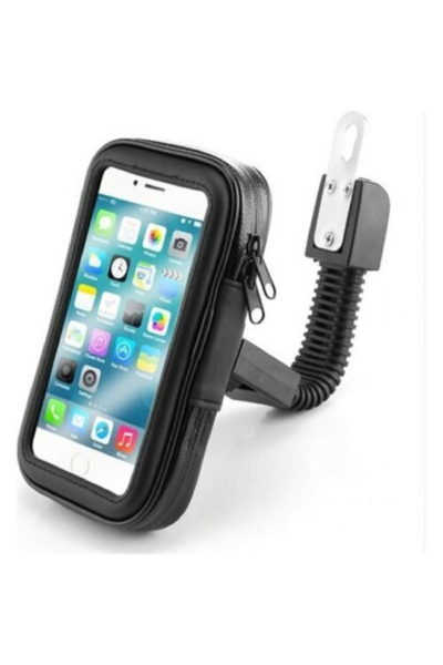 Motosiklet Telefon Tutucu 5'' Su Geçirmez Mts