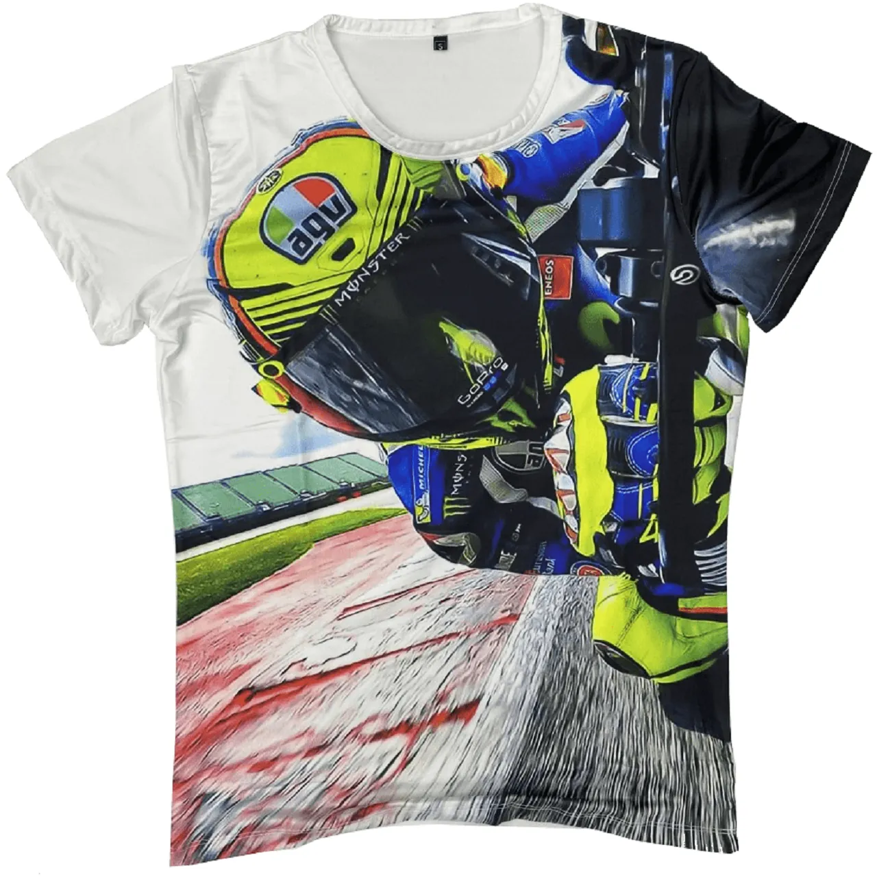 T-Shirt Motosiklet Baskılı