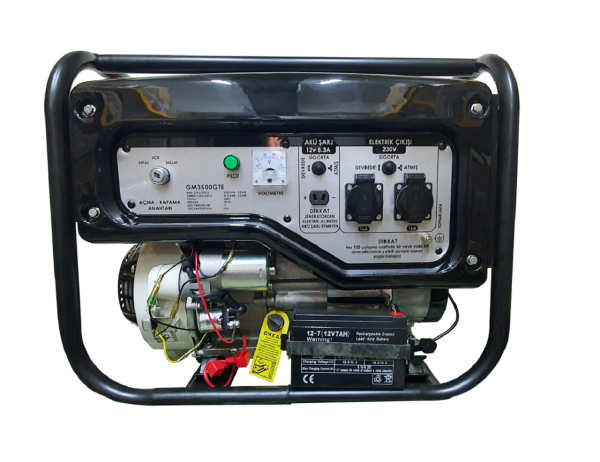Gmpower G3500 GTE Benzinli Jeneratör Monofaze Marşlı Bakır Sargılı