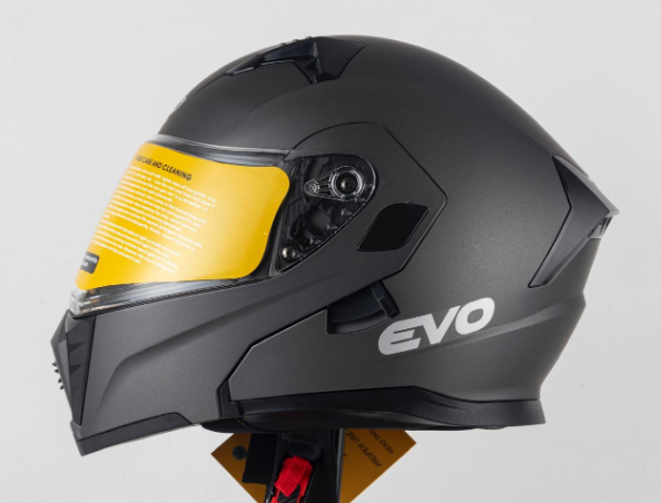 EVO Kask Çeneden Açılır Mat Gri Beden: 2XL