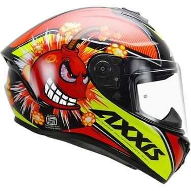 AXXIS Draken S Kask Bombs A5 Mat Red Beden: L