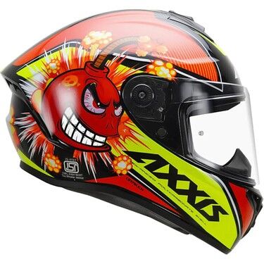 AXXIS Draken S Kask Bombs A5 Mat Red Beden: XL