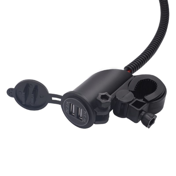 Motosiklet Usb Soketi Gidon Bağlantılı Mts
