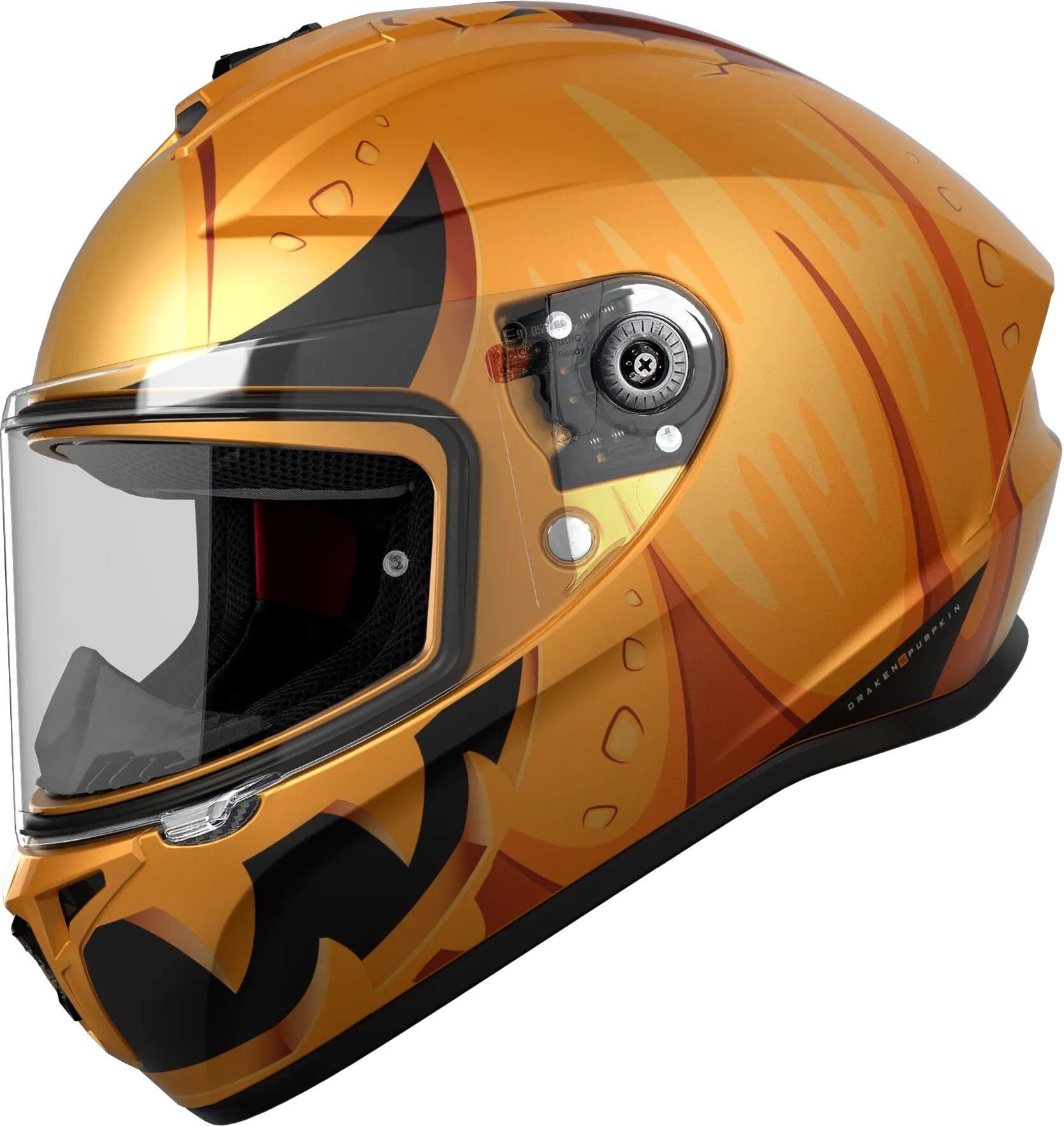 AXXIS Draken S Kask Pumpkin C3 Matt Yellow Beden: M