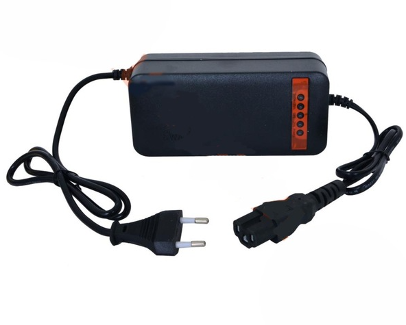 E-Bike Şarj Cihazı 48V 20-24AH Devre Kesicili Göstergeli Swan