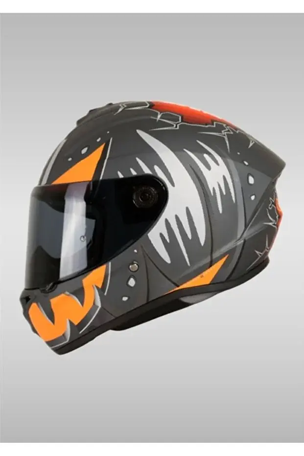 AXXIS Draken S Kask Pumpkin B4 Matt Fluo Orange Beden: XL