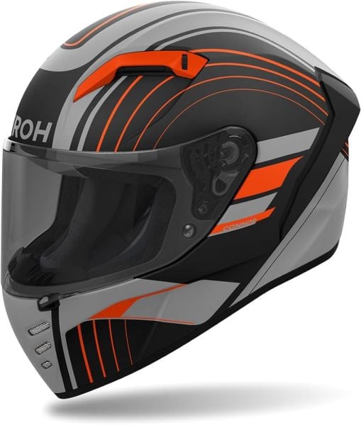 Airoh Connor Achieve Kask Mat Turuncu Beden: M