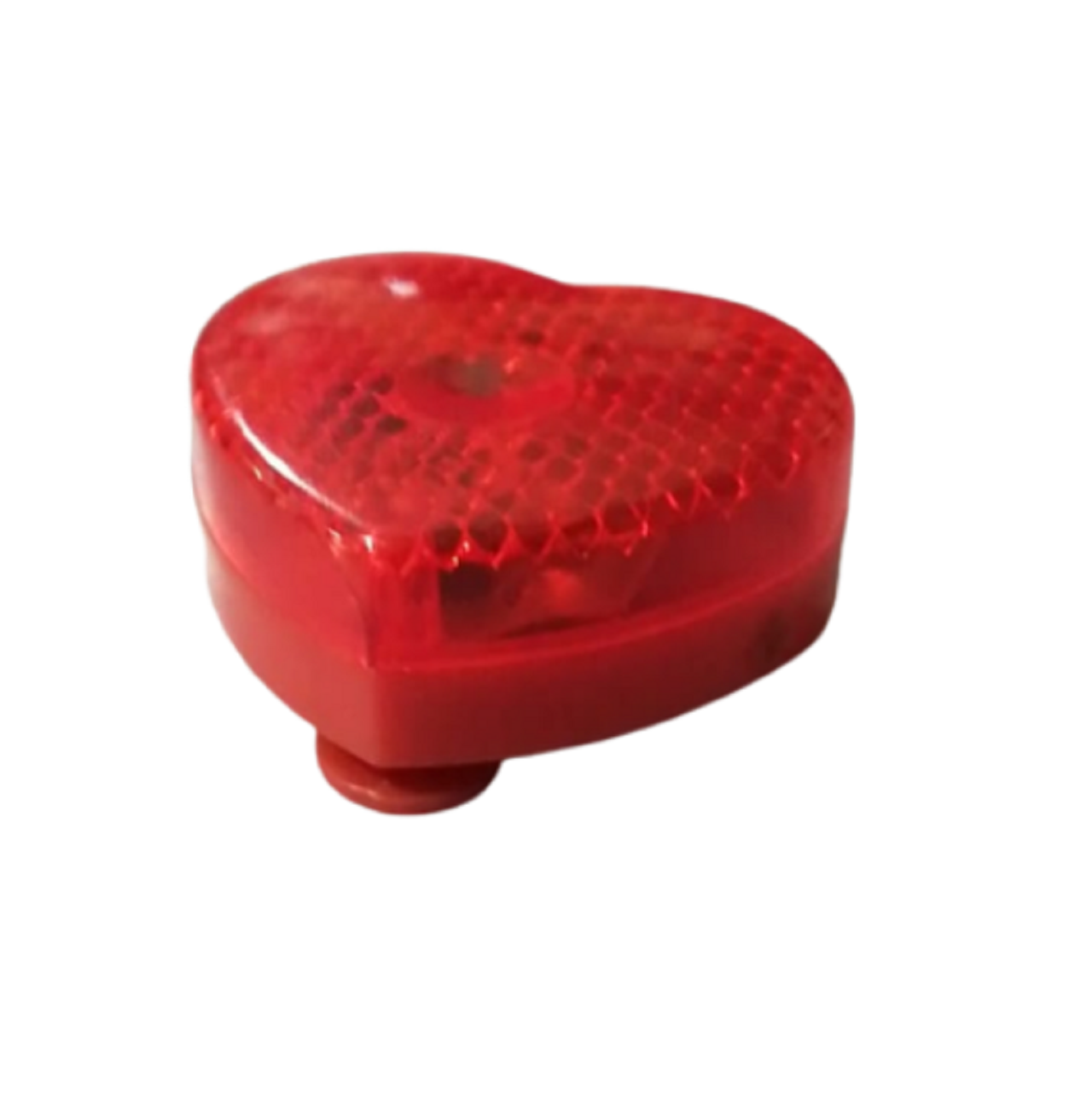 Bisiklet Ledli Lamba Kalp Tipi Kırmızı Yerli