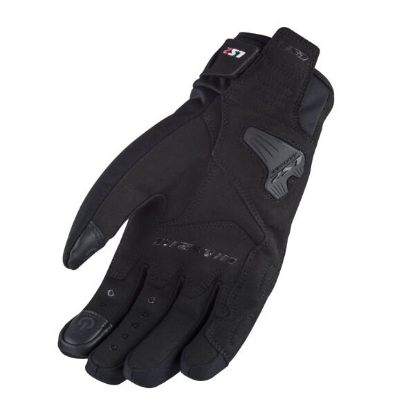 LS2 Jet 2 Waterproof Eldiven Siyah Beden: S